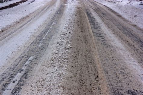 Free Images Sand Winter Track Highway Asphalt Weather Soil