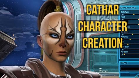 Star Wars The Old Republic Character Creation Races Stellarver