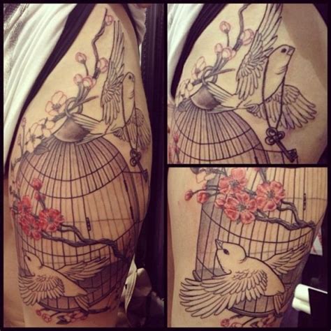 Bird Cage Tattoo On Tumblr
