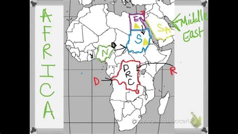 How To Memorize A Map Of Africa Map Of Africa