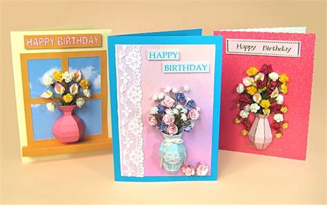 See more ideas about card making templates, templates, card making. A4 Card Making Templates for 3D Vase Embellishments by Card Carousel | eBay