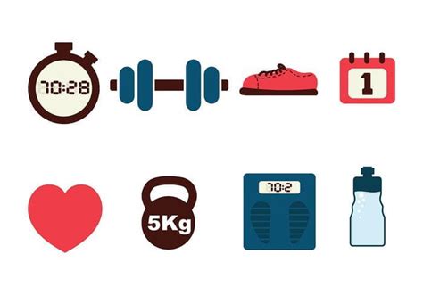 Fitness Icon Pack Vector Svg Eps Uidownload