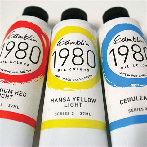 Gamblin 1980 Oil Paints Sets Jerry S Artarama