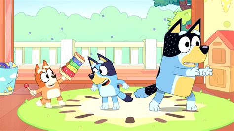 Bluey Dog Cartoon Characters