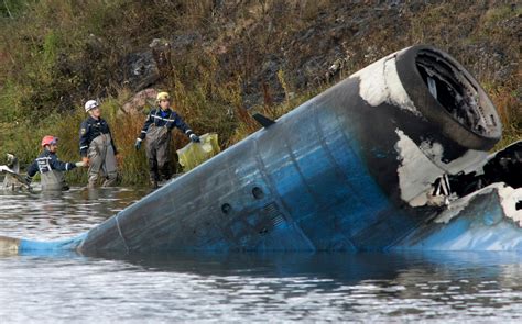 Russian Jet Carrying Lokomotiv Hockey Team Crashes At Least 43 Dead