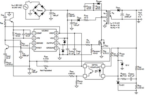 Uc3843 Smps Circuit Diagram Wiring Diagram And Schematics
