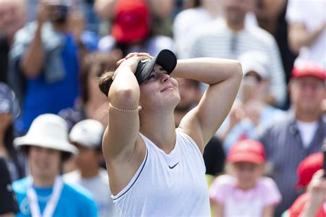 andreescu is the first canadian woman in 50 years to win rogers cup title team canada