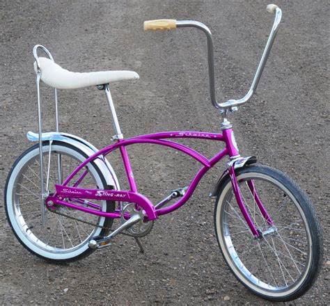1967 Vintage Schwinn Violet Deluxe Stingray Muscle Bicycle