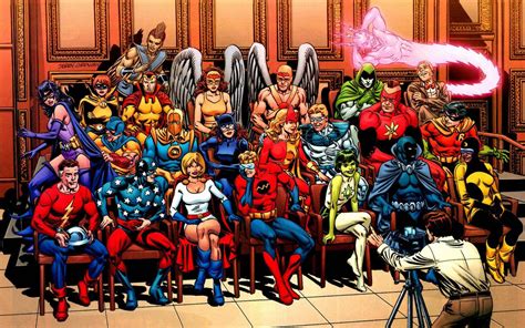 Download Justice Society Of America Dc Comics Wallpaper