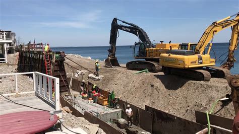 Check spelling or type a new query. Sea wall construction - YouTube