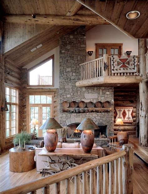 Airy And Cozy Rustic Living Room Designs DigsDigs