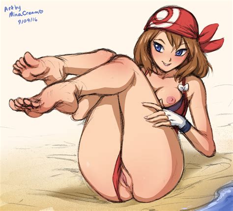 Daily Sketch May At The Beach By Minacream Hentai Foundry