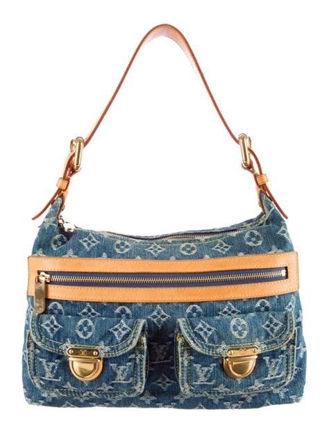 Louis Vuitton Denim Baggy Pm Handbags Lou64420 The Realreal