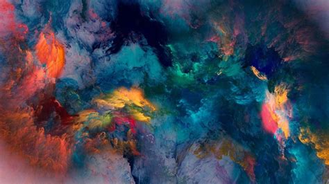 Artistic Colorful Acrylic Texture Fantasy 4k Hd Abstract