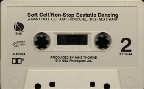 Non Stop Ecstatic Dancing Soft Cell Gothic And Industrial Music Archive