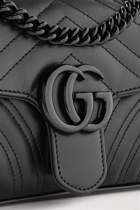 Gucci Gg Marmont 20 Quilted Leather Shoulder Bag Net A Porter