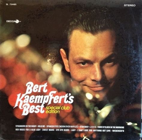 Bert Kaempfert Bert Kaempferts Greatest Hits Records Lps Vinyl And Cds Musicstack