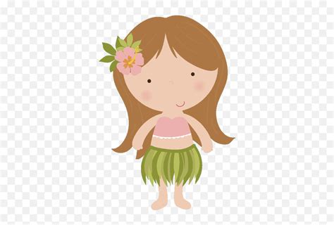 Aloha Dancer Hawaii Cartoon Emojialoha Emoji Free Transparent