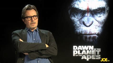 Joe Meets Gary Oldman Star Of Dawn Of The Planet Of The Apes Youtube