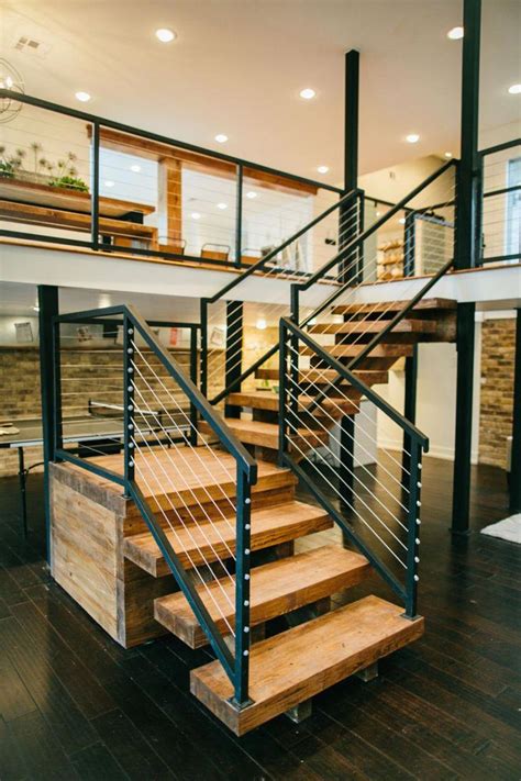 Besthomeinteriors Rustic Stairs Modern Interior Design Fixer Upper