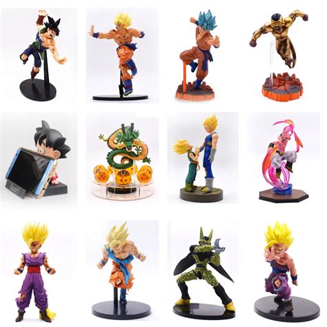 buy online 12 styles anime dragon ball z son goku burdock vegeta buu boo gohan frieza cell