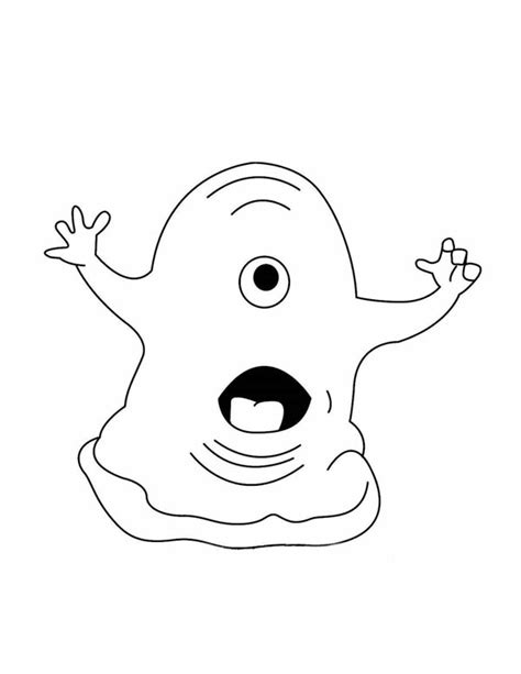 Slimes - Free Colouring Pages