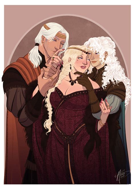 For The Love Of The Queen Daemon And Laena Greeting Rhaenyra After