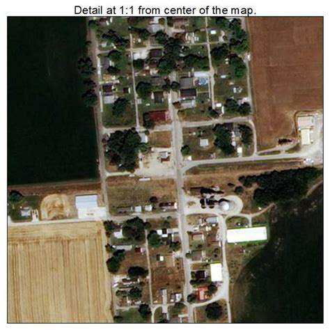 Aerial Photography Map Of Griffin In Indiana