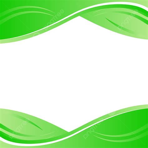 Transparent Curve Vector Art Png Green Wavy Shapes On Transparent