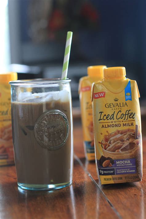 For a vegan version, use almond milk or soy milk. New Gevalia Iced Coffee with Almond Milk - A Southern Mother