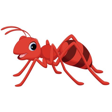 Ant Cartoon Clip Art Red Ants Png Download 12761276 Free