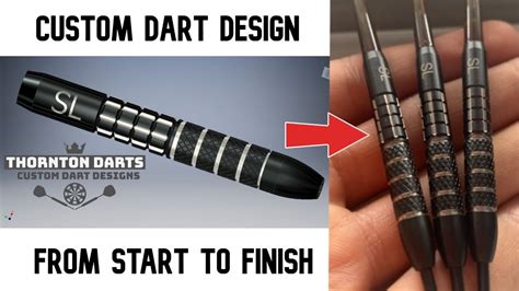 Custom Dart Design From Start To Finish YouTube