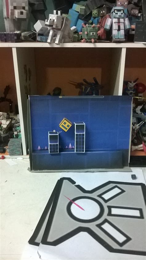 Geometry dash diorama(stereo madness) by Abang1 on DeviantArt