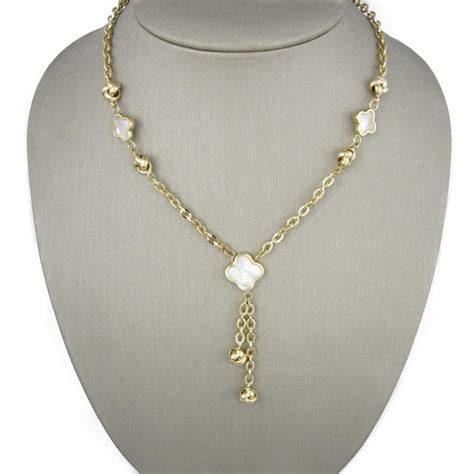 Fancy Gold Necklace 14k Grimal Jewelry Gold Store