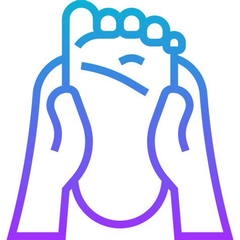 foot massage free beauty icons