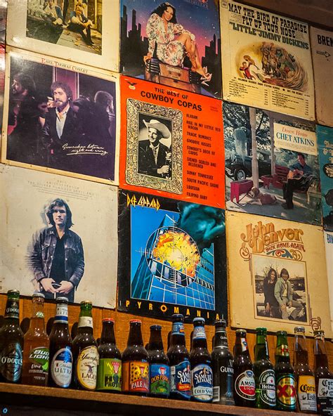 Record Covers At The Bar Photograph By William Krumpelman Fine Art