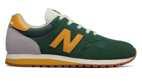 New Balance 520 70s Running Team Forest Green With Gold Womens