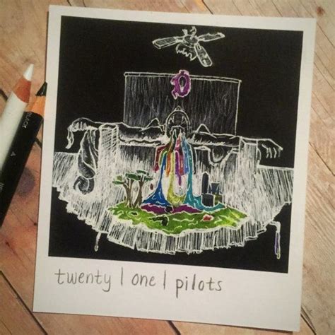 The solution is i see a whole room of these mutant kids fused at the wrist i simply tell them they twenty one pilots uploaded by kass on we heart it. Self Titled Print of Polaroid Drawing by thisismyshopbye on Etsy | Twenty one pilots art, Pilots ...