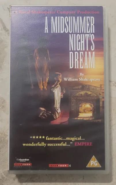 A Midsummer Night S Dream Vhs Video Tape Rsc Production Eur