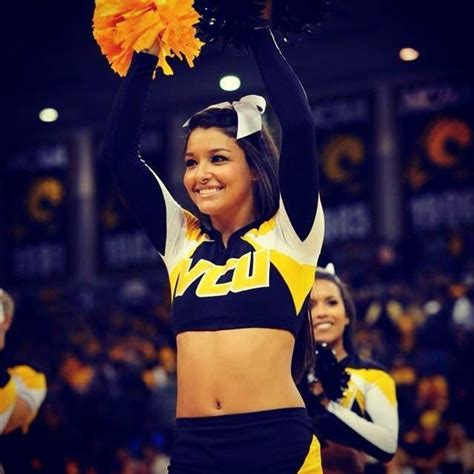 vcu cheerleader cheerleading women vcu