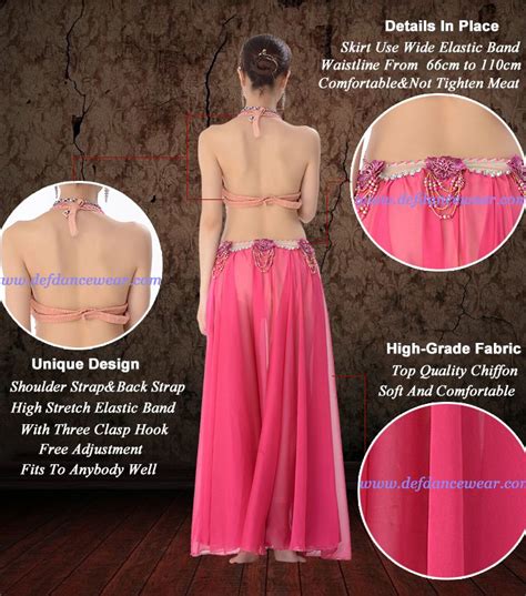 pink egyptian bra belly dance costume bauchtanzkostüme kostüm