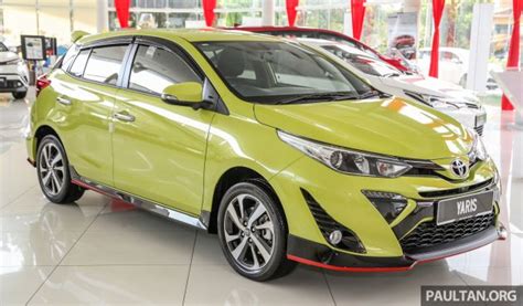 Check out the latest promos from official toyota dealers in the philippines. 2019 Toyota Yaris 1.5G displayed in PJ - RM84,888 est.