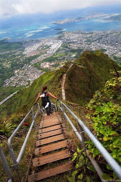 The Haiku Stairs Stairway To Heaven In Hawaii