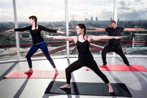 Yoga In The Sky For Two At The Arcelormittal Orbit