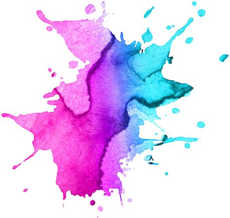 Download Watercolor Paint Splatter Png Image Royalty Free Stock Pink