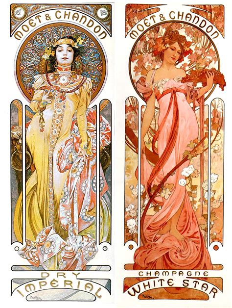 Alfons Mucha Ma Tre De Lart Nouveau Illustration Art Nouveau