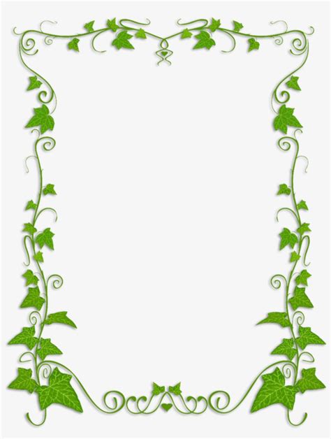 Common Ivy Plant Vine Clip Art Ivy Border Clipart