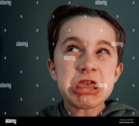Close Up Photo Of Boy Crying Stock Photo Alamy