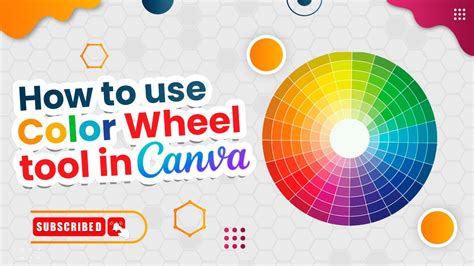 How To Use Color Wheel Tool In Canva Youtube