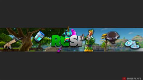 Create A Fortnite Youtube Banner By Rusi3174 Fiverr